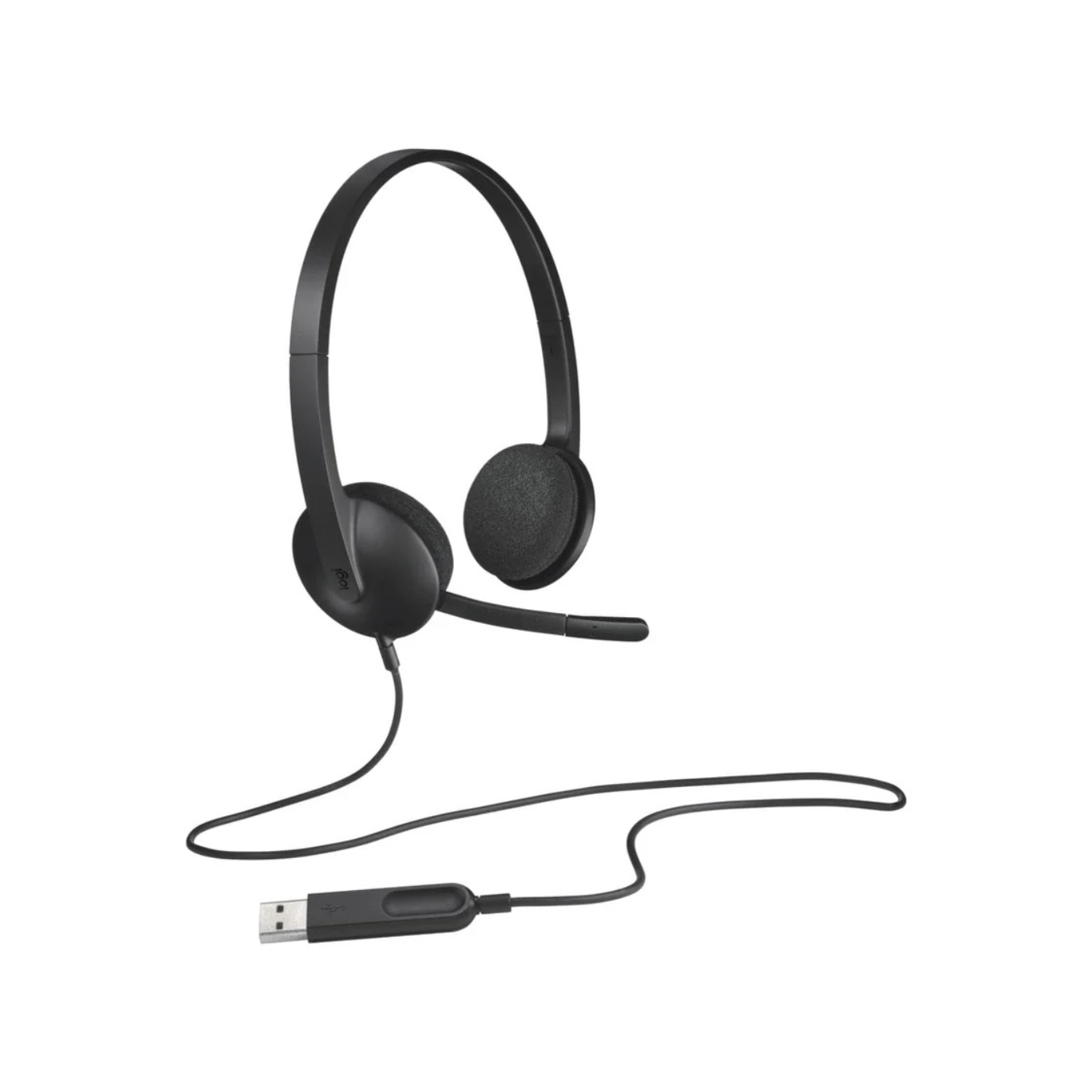 Logitech H340 USB Headset with Noise-Canceling Mic
