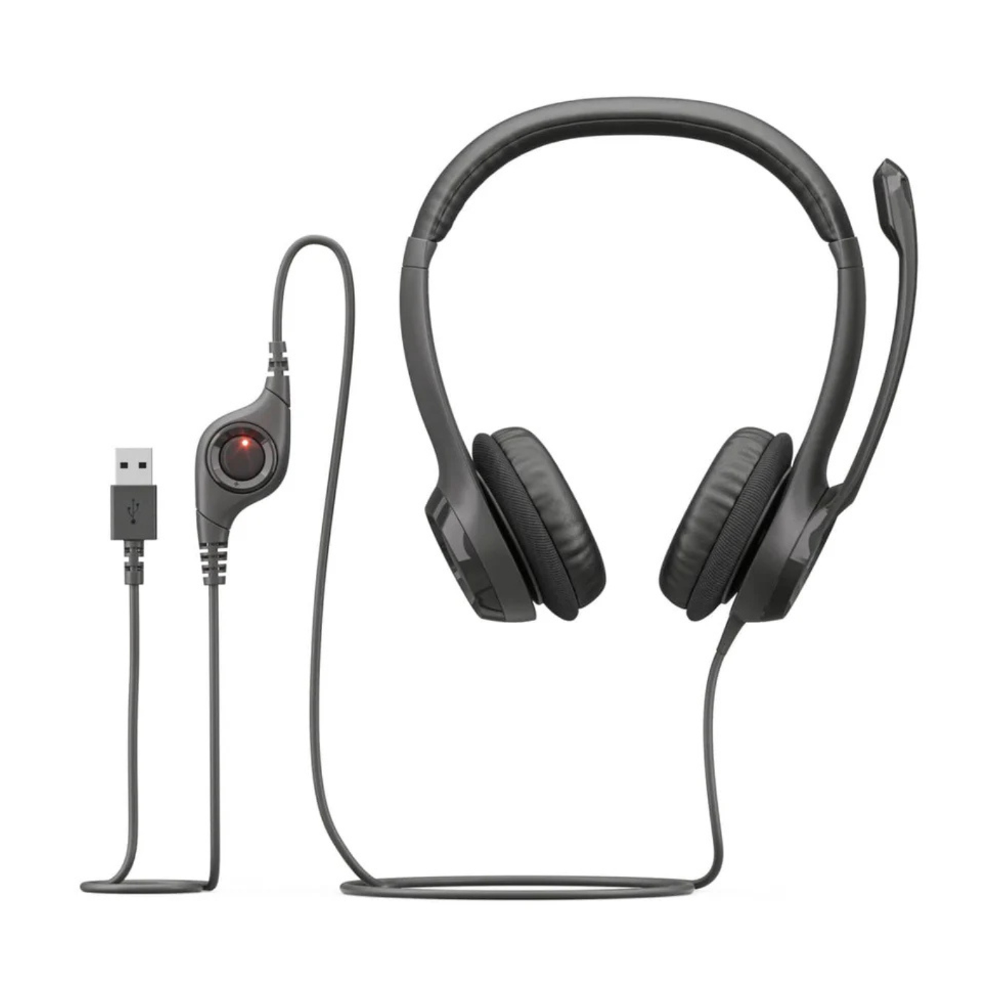 Logitech H390 USB Headset with Noise-Canceling Mic