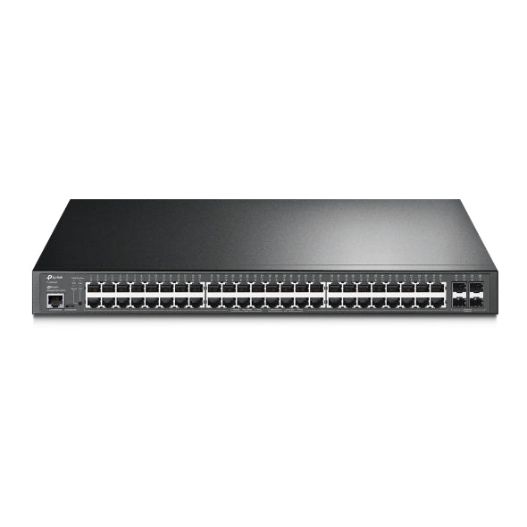 TP-Link JetStream 52-Port Gigabit L2+ Managed Switch, 48-Port PoE+