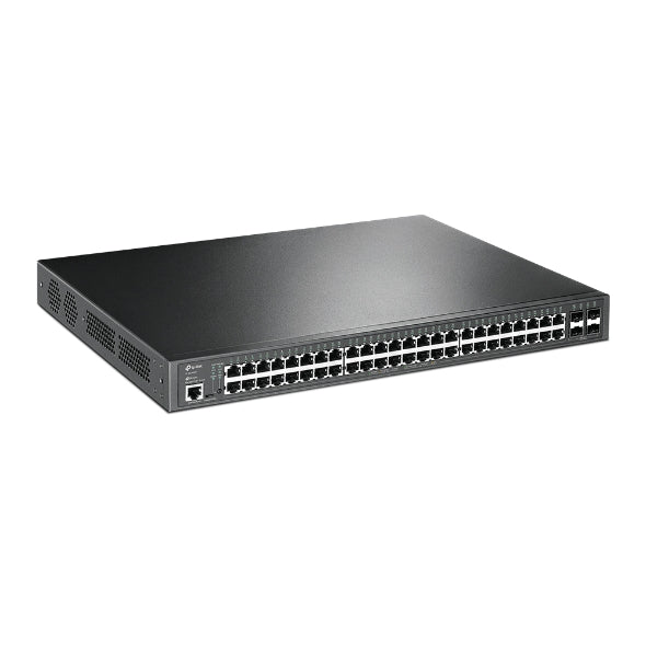 TP-Link JetStream 52-Port Gigabit L2+ Managed Switch, 48-Port PoE+