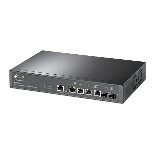 Omada JetStream 6-Port 10GE L2+ Managed Switch with 4-Port PoE
