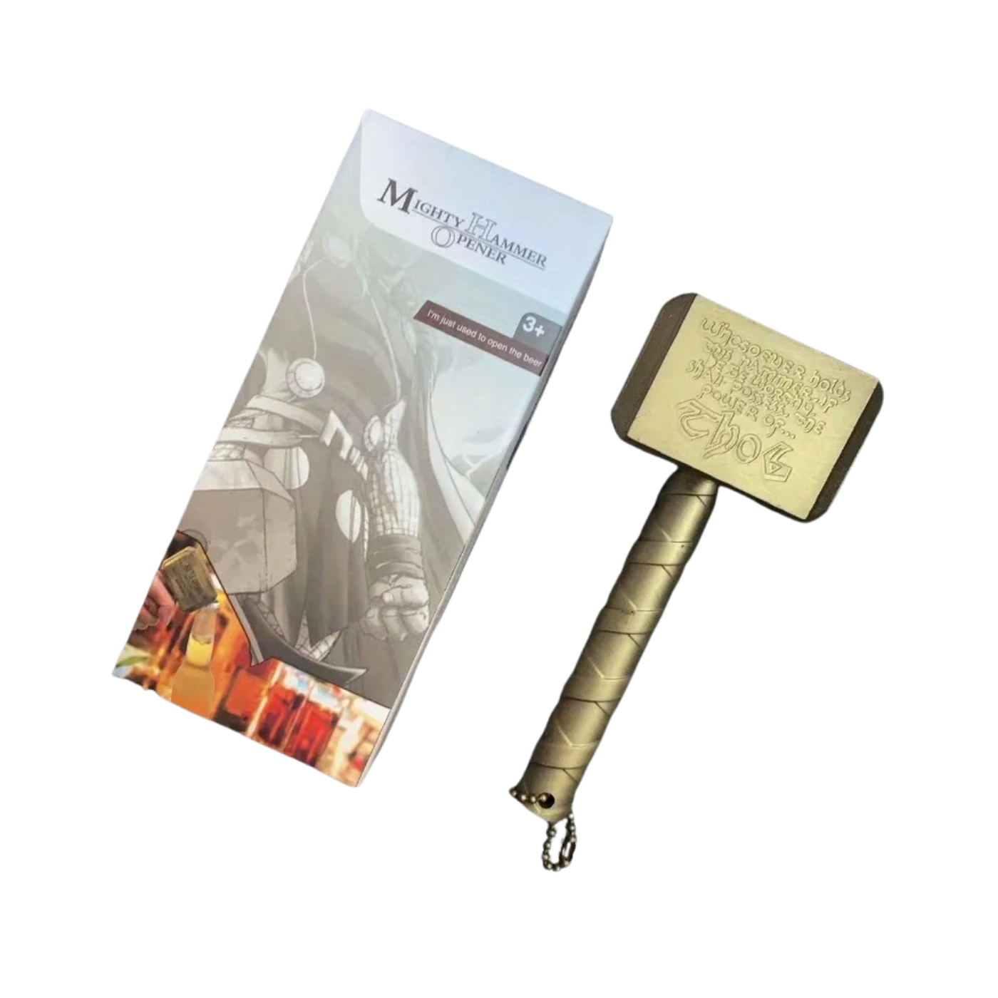 1pc MARVEL Thor's Hammer Bottle Opener