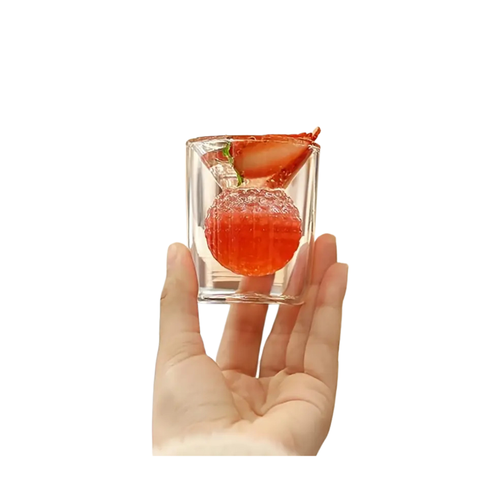 2pcs Golf Ball Shot Glass Set