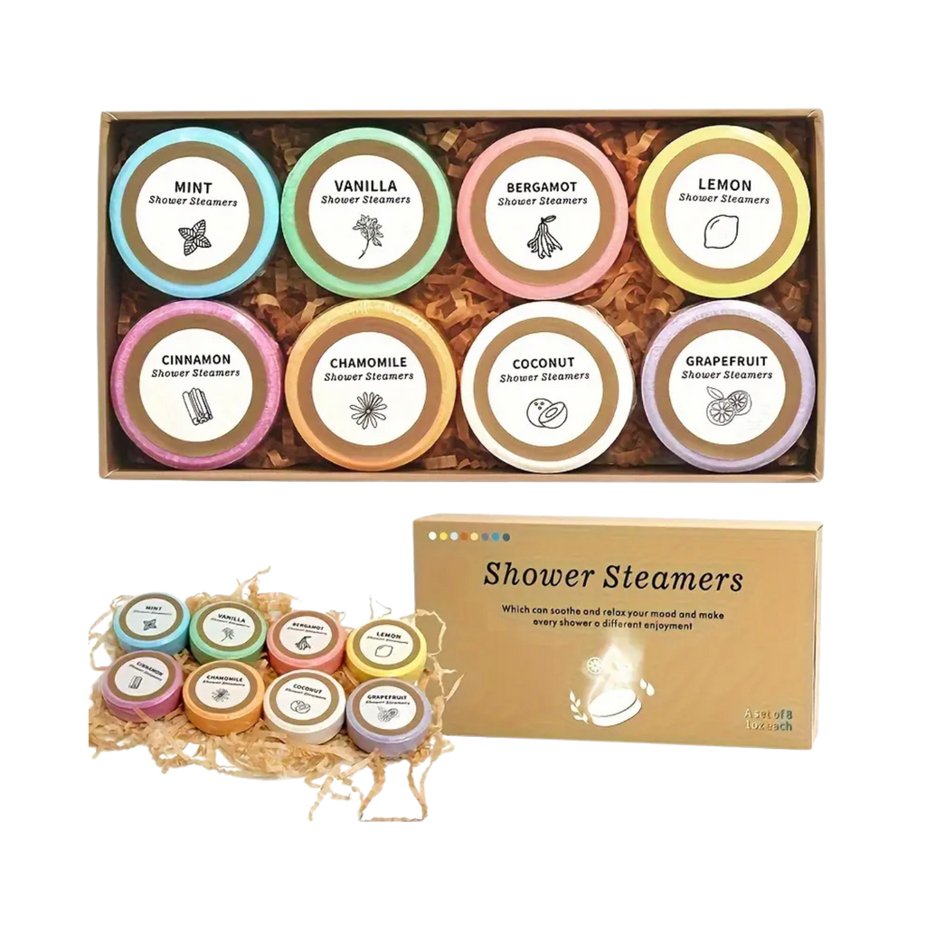 8-Pack Herbal Bath Salts Gift Pack