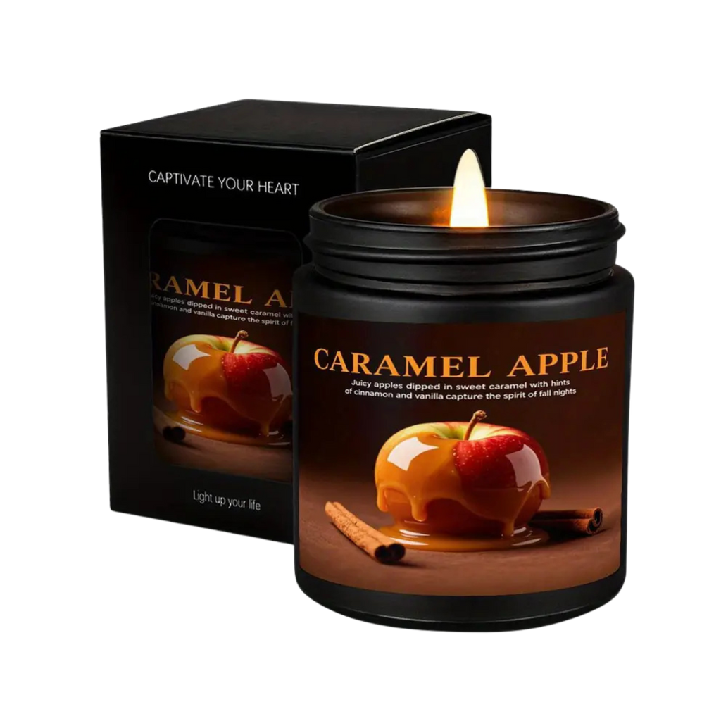 Caramel Apple 1 pc Soy Candle