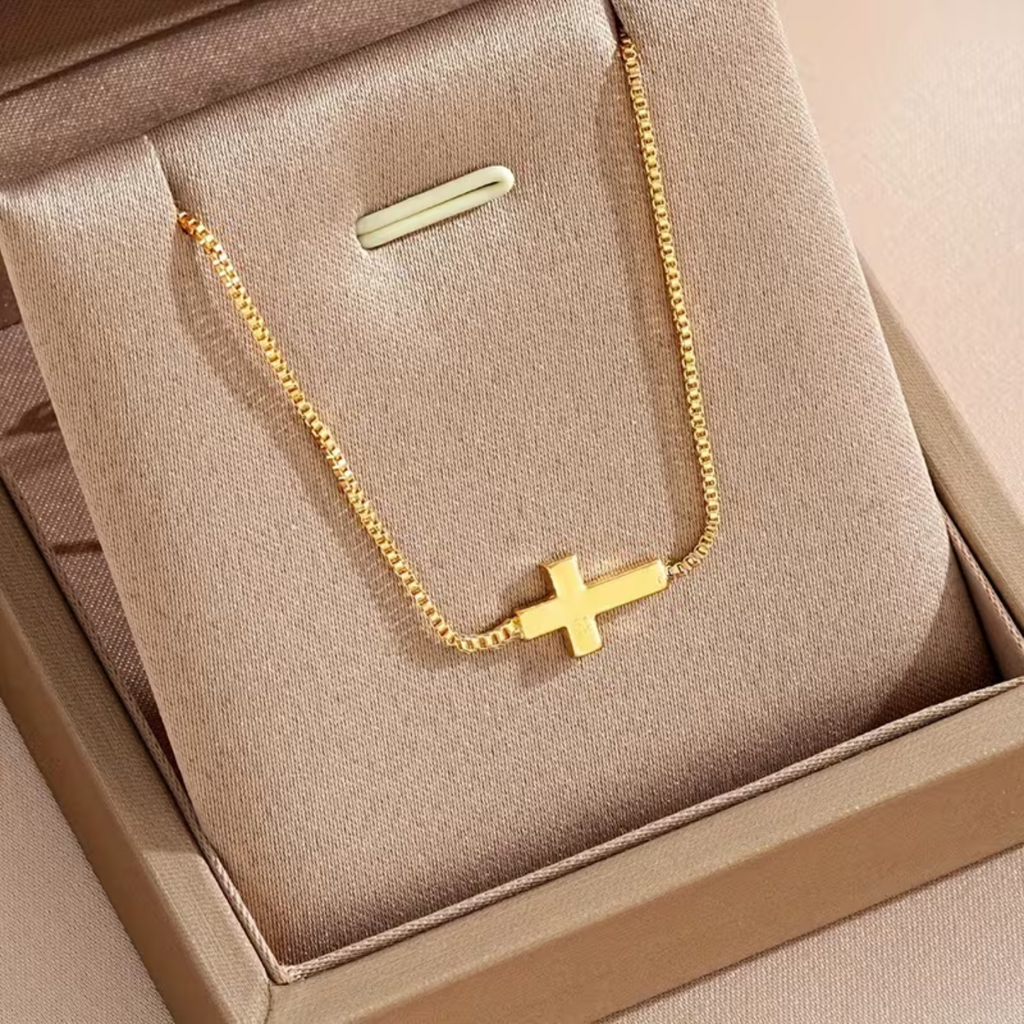 Grace Filled Cross Necklace