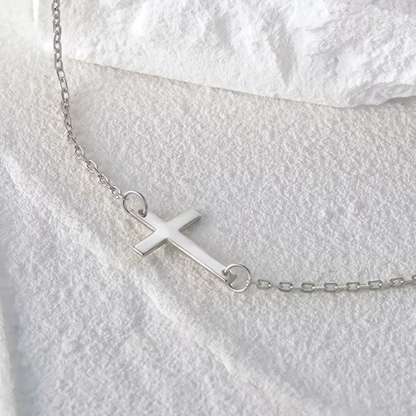 Grace Filled Cross Necklace