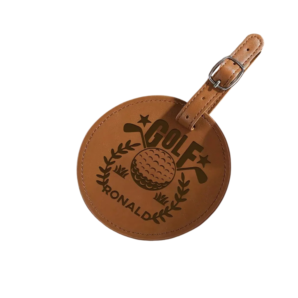 Personalized Engraved Golf Ball Marker and Tee Holder