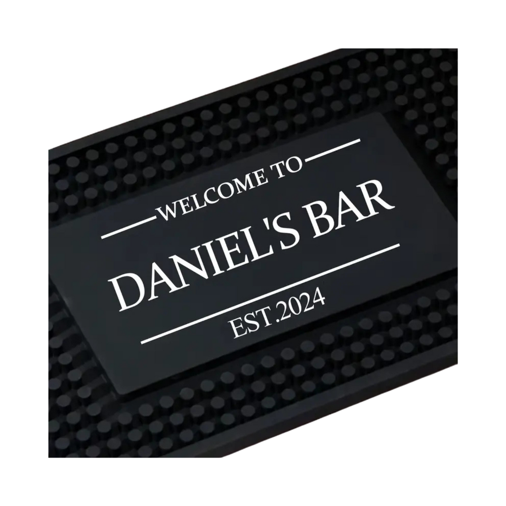 Personalized Silicone Bar Mat