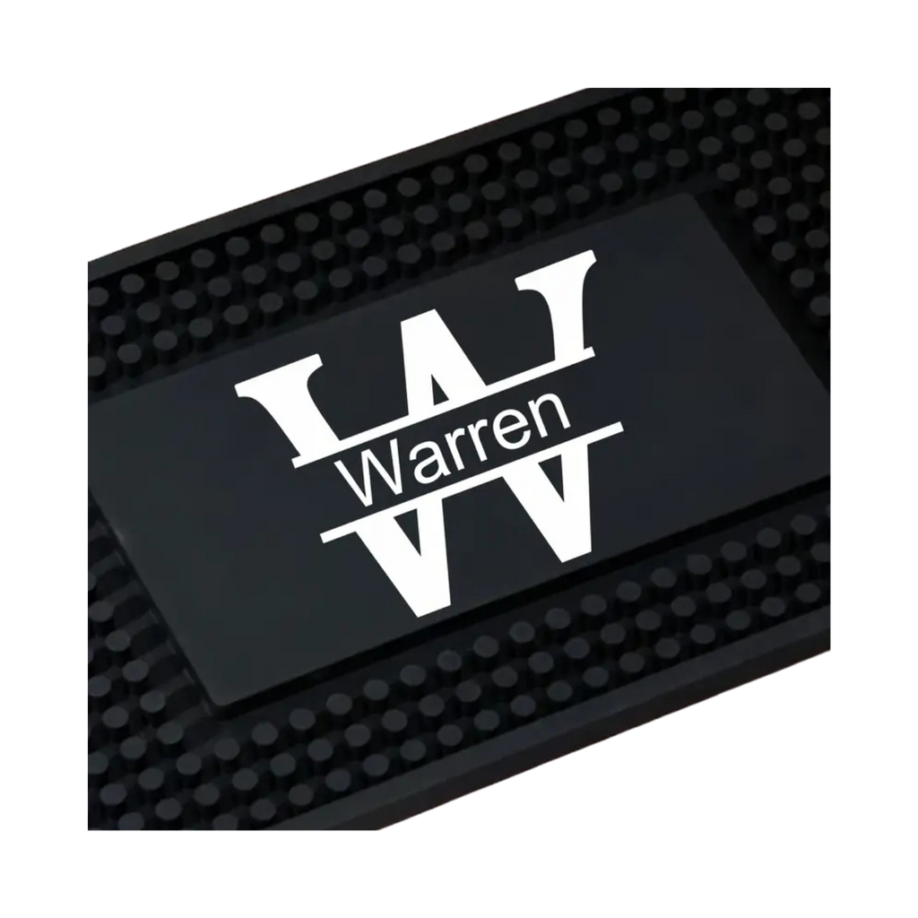 Personalized Silicone Bar Mat