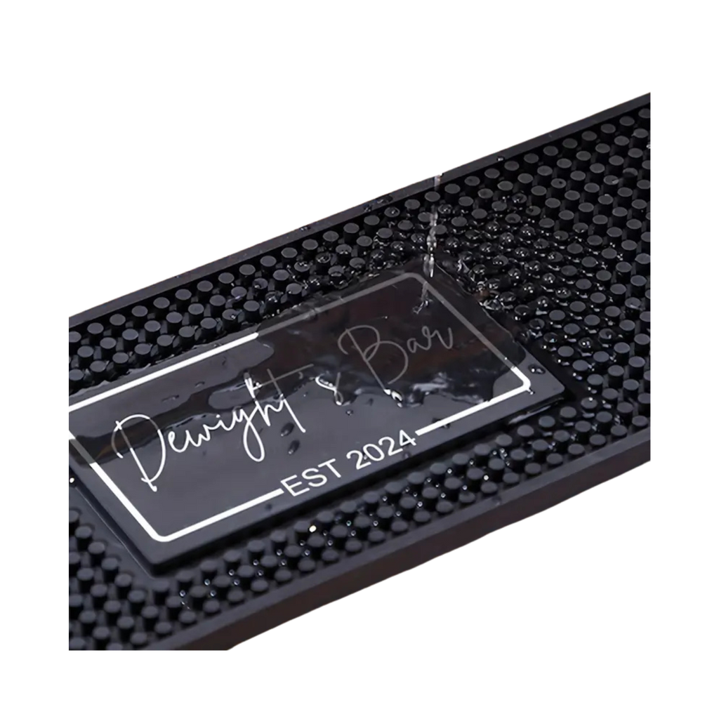 Personalized Silicone Bar Mat