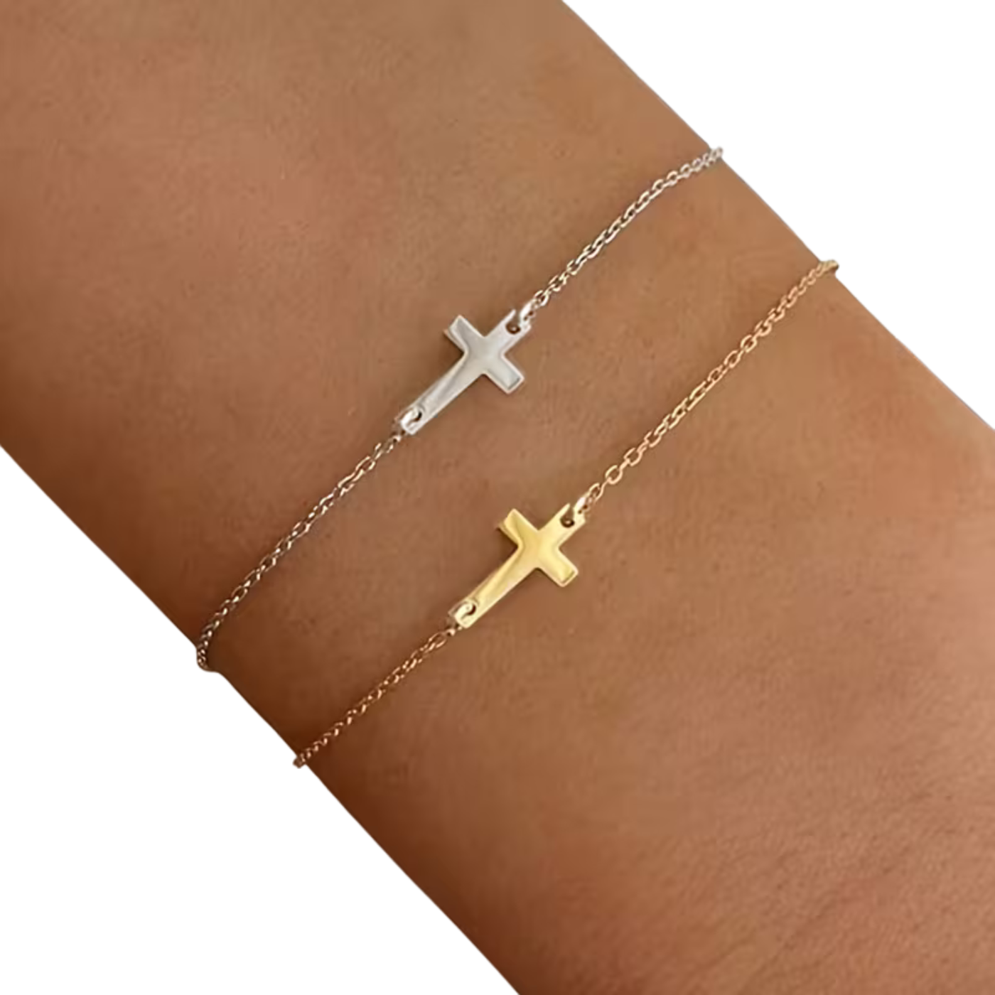 Faith Inspired Cross Bracelet