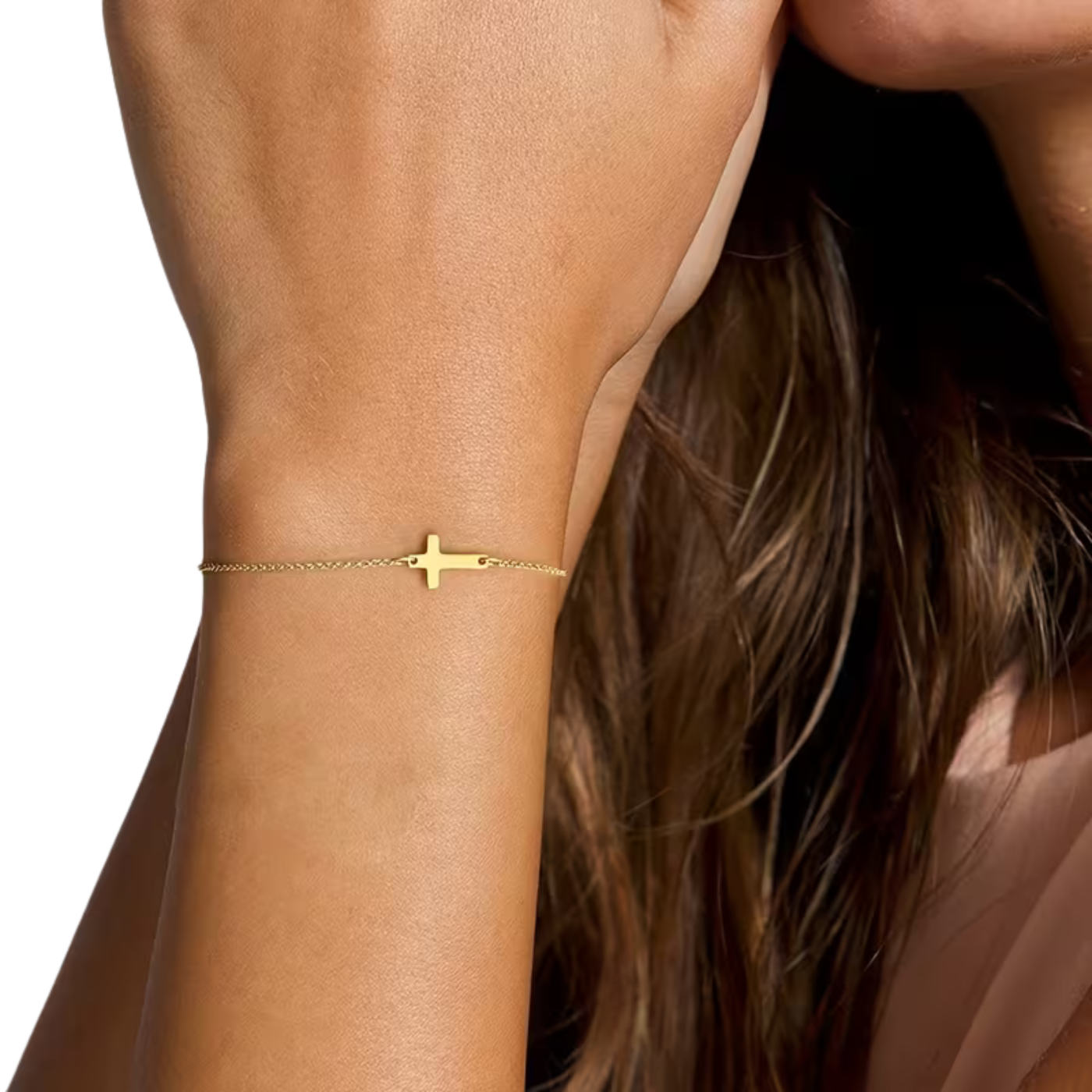 Faith Inspired Cross Bracelet