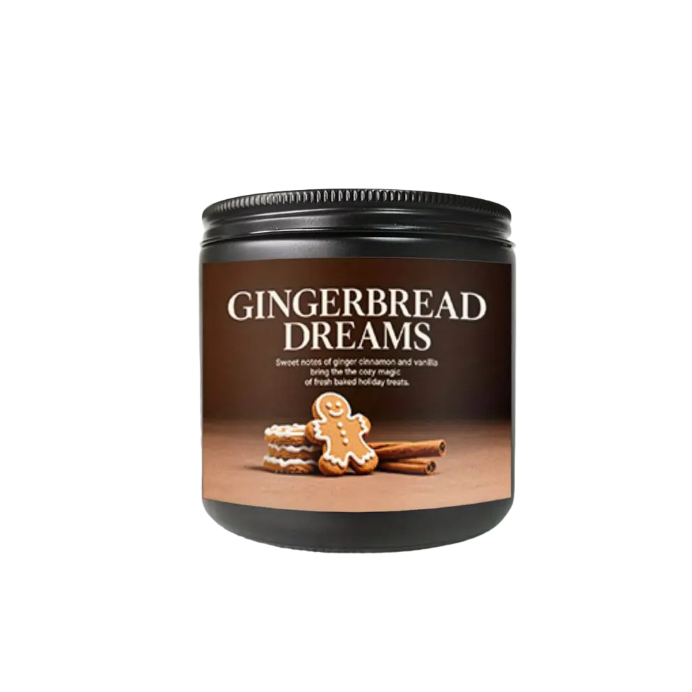 Gingerbread Dreams 1pc Soy Candle