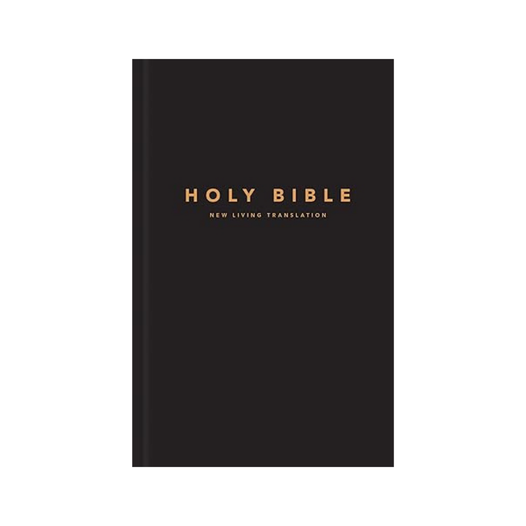 Holy Bible New Living Translation Black Pew Bible - Hardcover