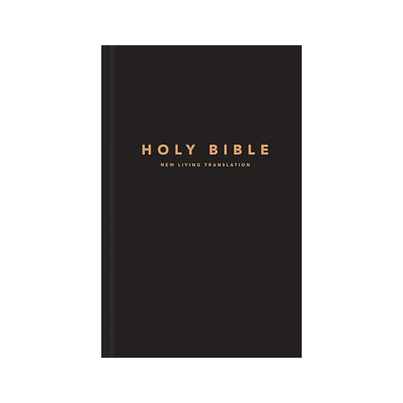 Holy Bible New Living Translation Black Pew Bible - Hardcover