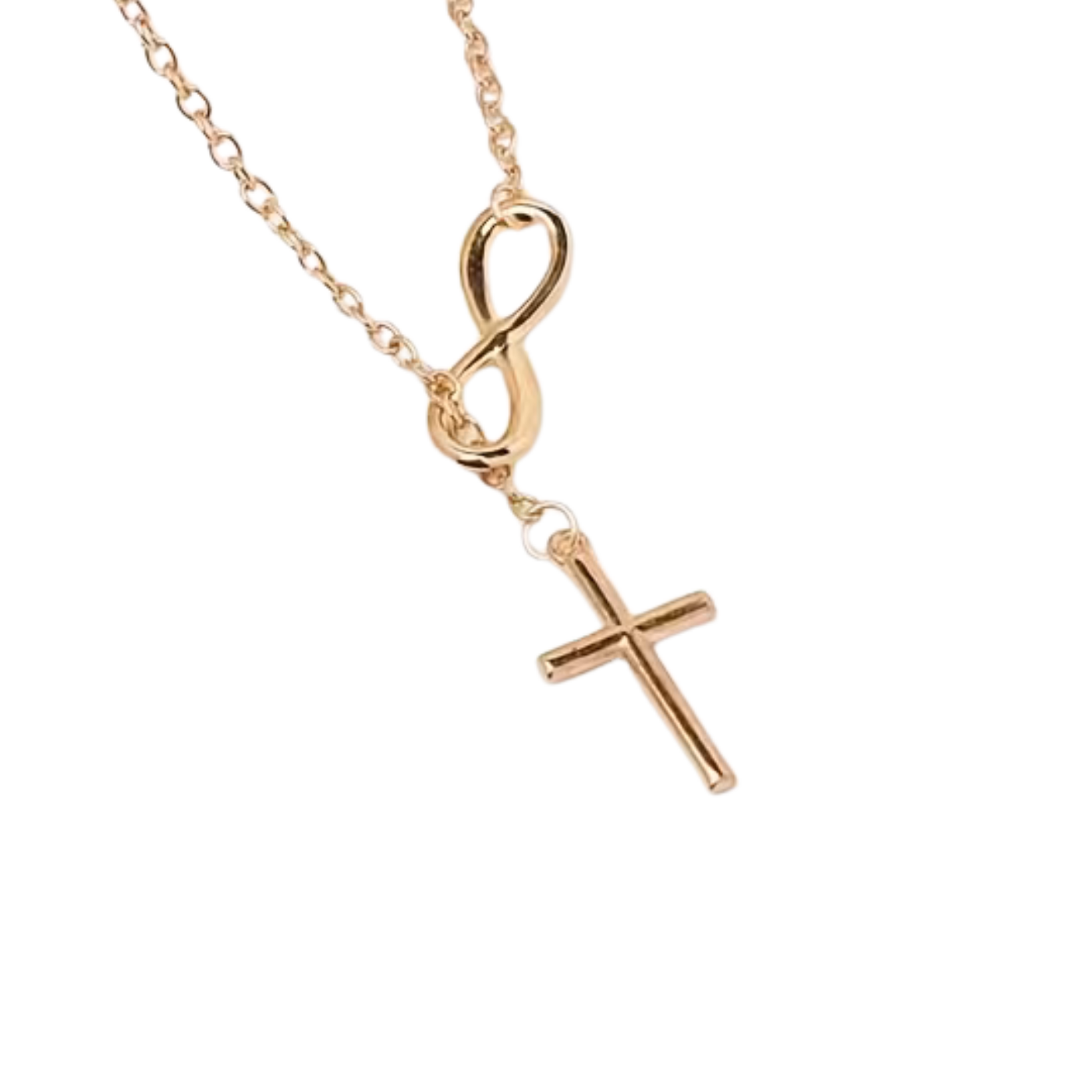 Infinite Faith Cross Necklace