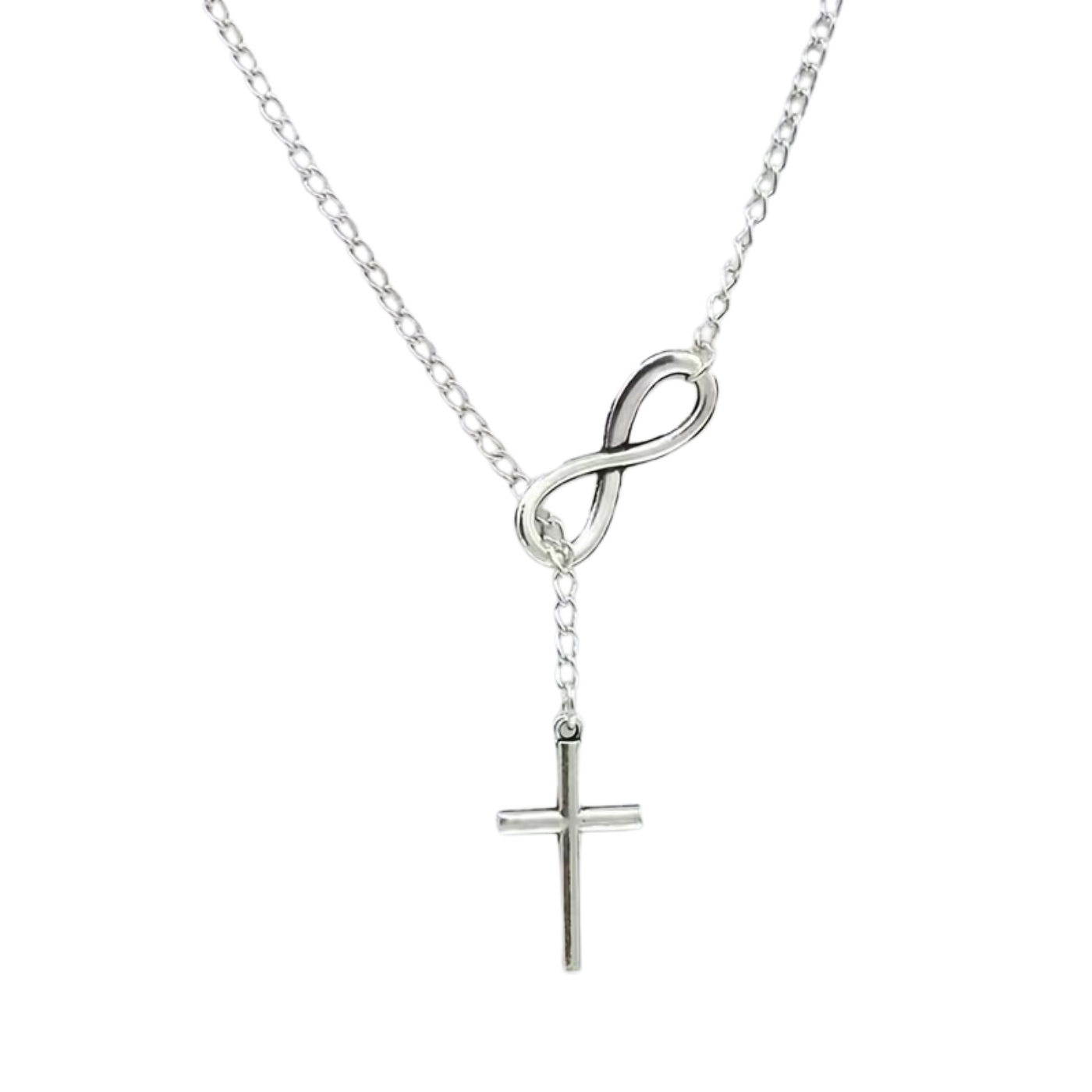 Infinite Faith Cross Necklace