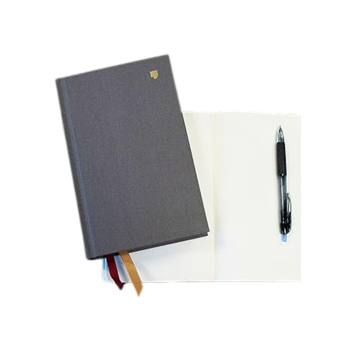 NET Bible Single-Column Reference Gray Comfort Print - Hardcover