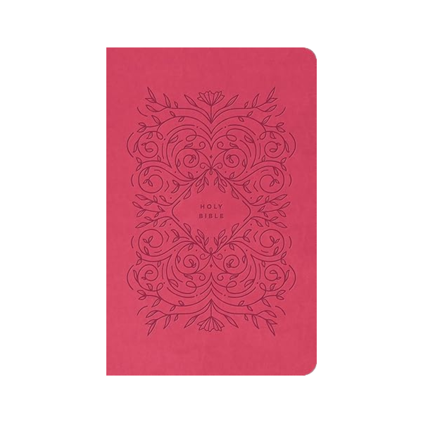 NLT Premium Gift Bible, Red Letter, LeatherLike, Very Berry