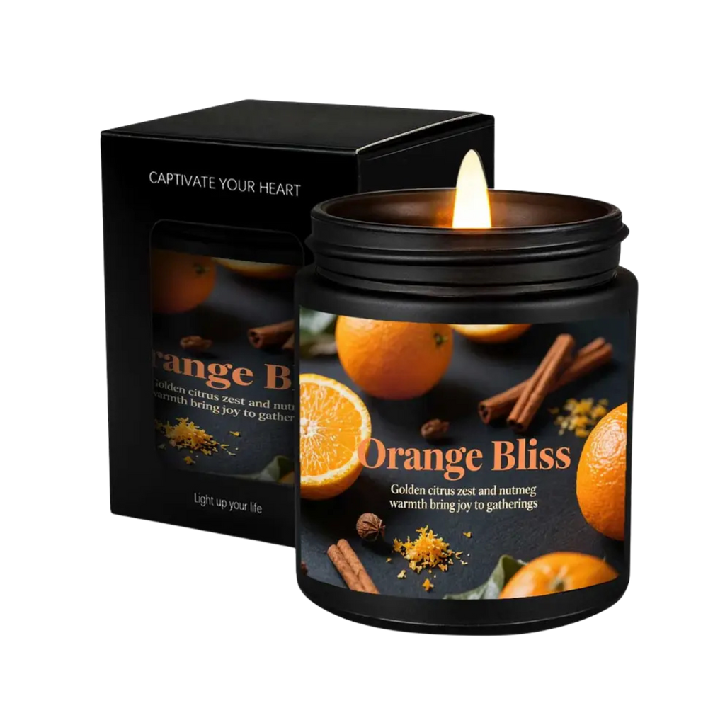 Orange Bliss - 1 pc Soy Candle