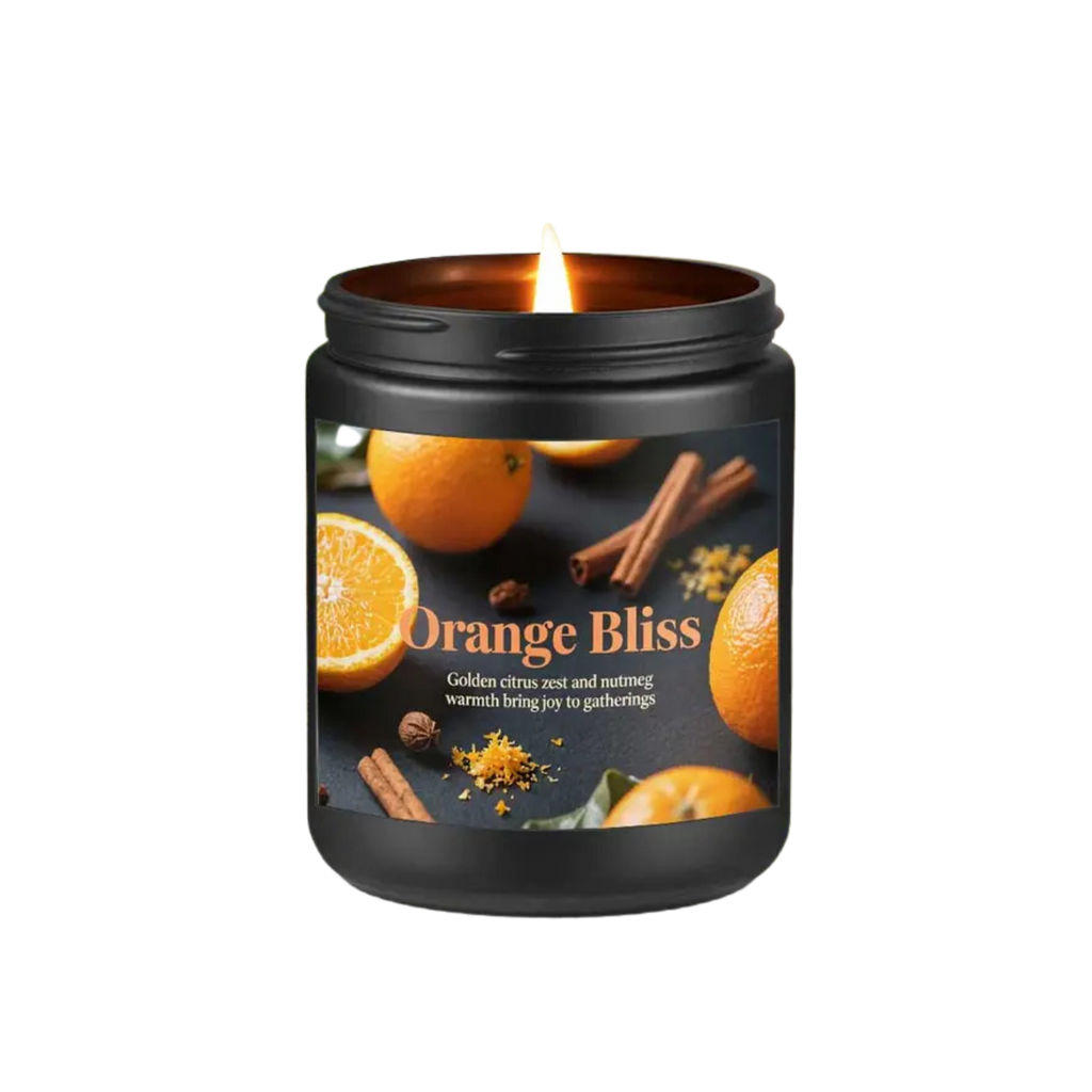 Orange Bliss - 1 pc Soy Candle