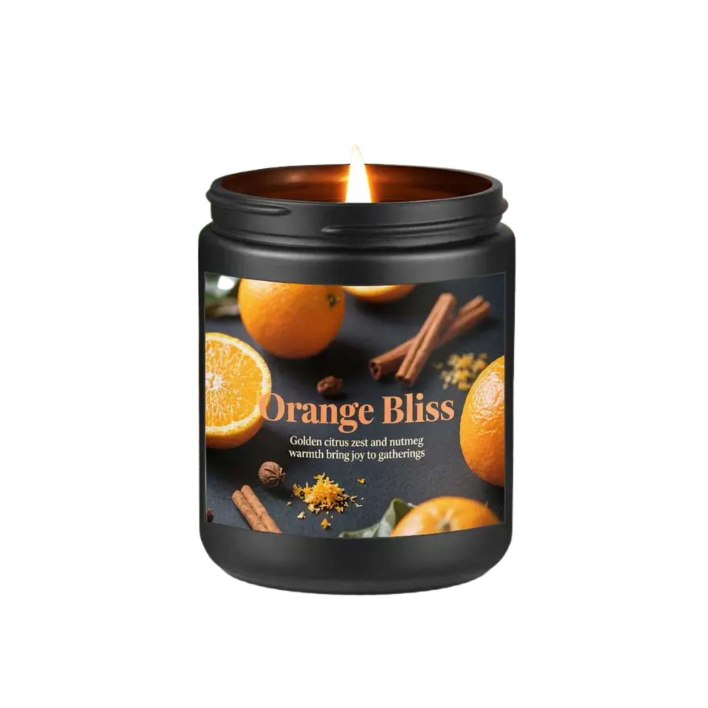 Orange Bliss - 1 pc Soy Candle
