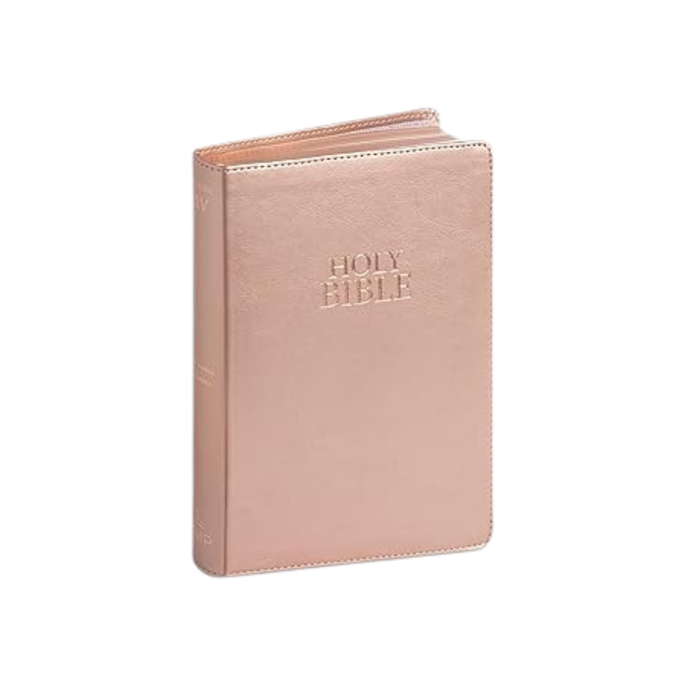 NIV LUXURY LEATHER TOUCH ROSE GOLD BIBLE