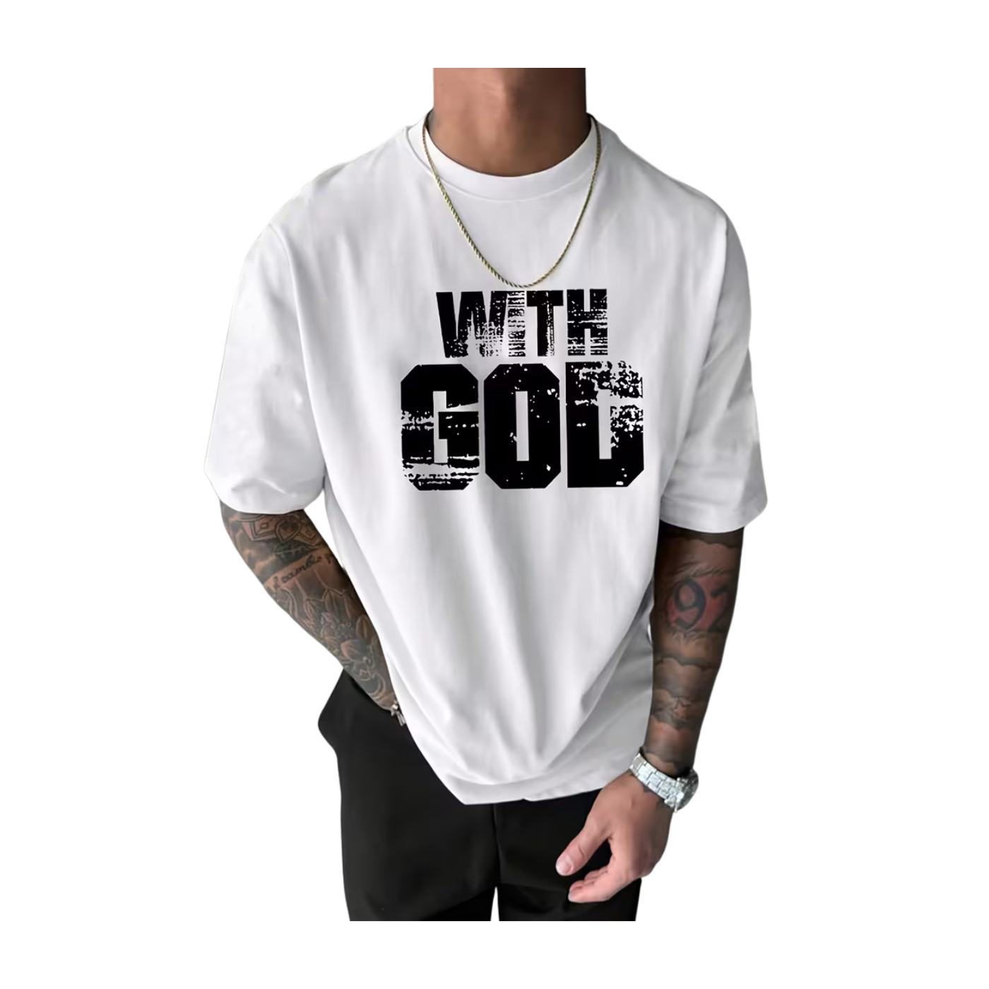 "With God All Things Are Possible" Graphic T-Shirt