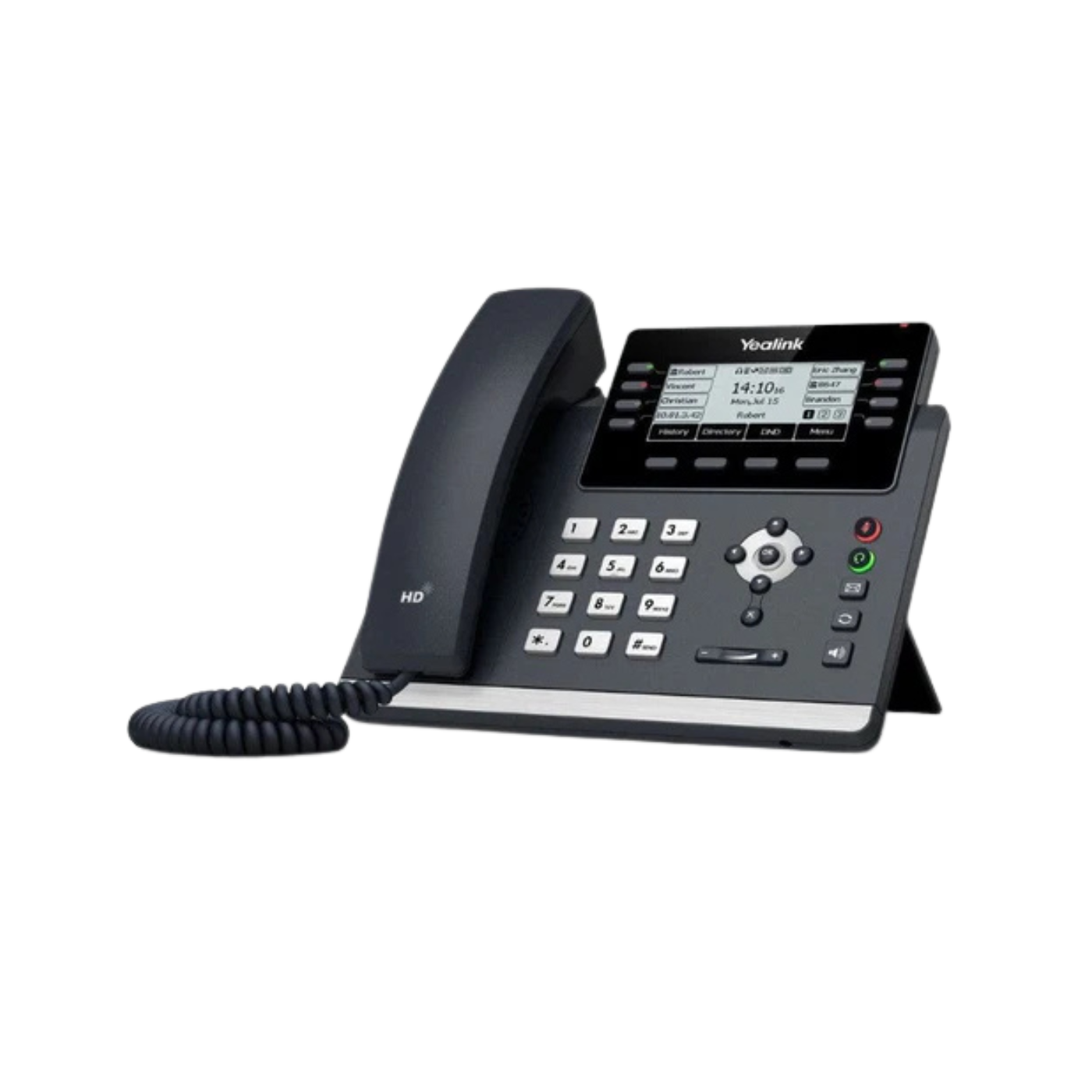 Yealink SIP-T43U 12-Line Gigabit IP Phone Grey LCD