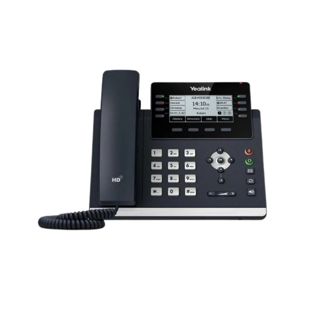 Yealink SIP-T43U 12-Line Gigabit IP Phone Grey LCD